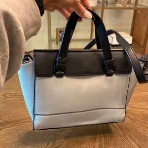 Black/blue zara shoulder bag